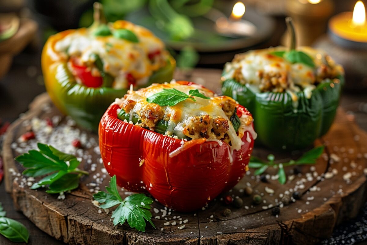 Ce soir, transformez votre dîner : comment les poivrons farcis peuvent élever votre table