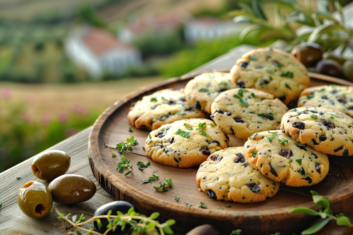 Comment ces petits cookies salés à l'olive et au Comté vont changer vos apéritifs : un délice inattendu