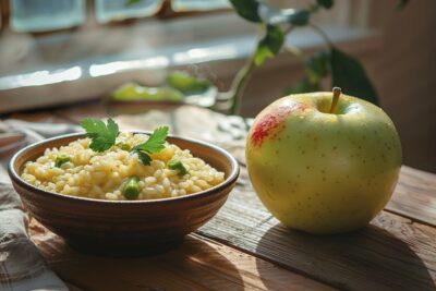 Comment la pomme Granny transforme-t-elle votre risotto aux asperges en un plat divin ?