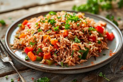 Comment transformer votre soirée avec un plat simple : le riz rouge sauvage aux épices cajun