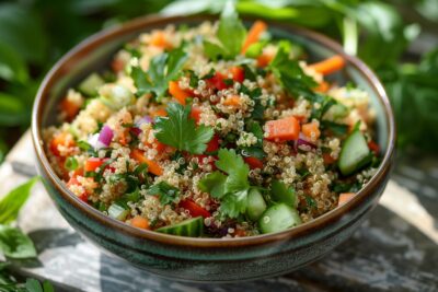 Comment un simple taboulé de quinoa à l'asiatique pourrait révolutionner vos repas d'été : êtes-vous prêt à l'essayer ?