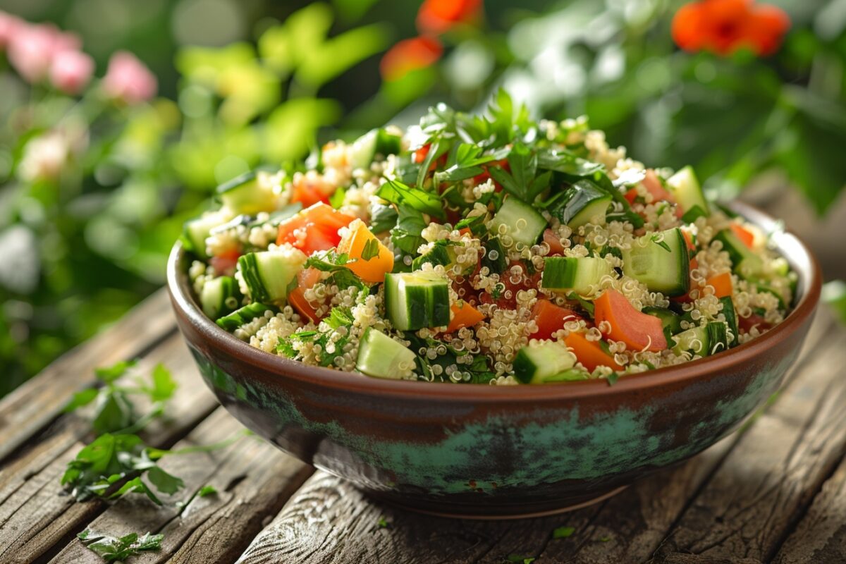 Comment un simple taboulé de quinoa peut transformer votre table d'été : savourez et découvrez