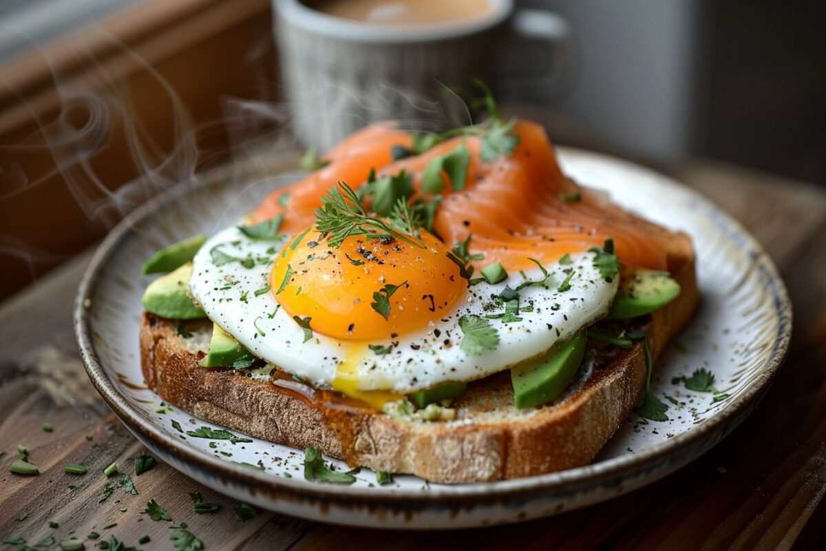 Comment votre petit-déjeuner peut transformer votre journée : l'impact insoupçonné des tartines aux œufs et saumon