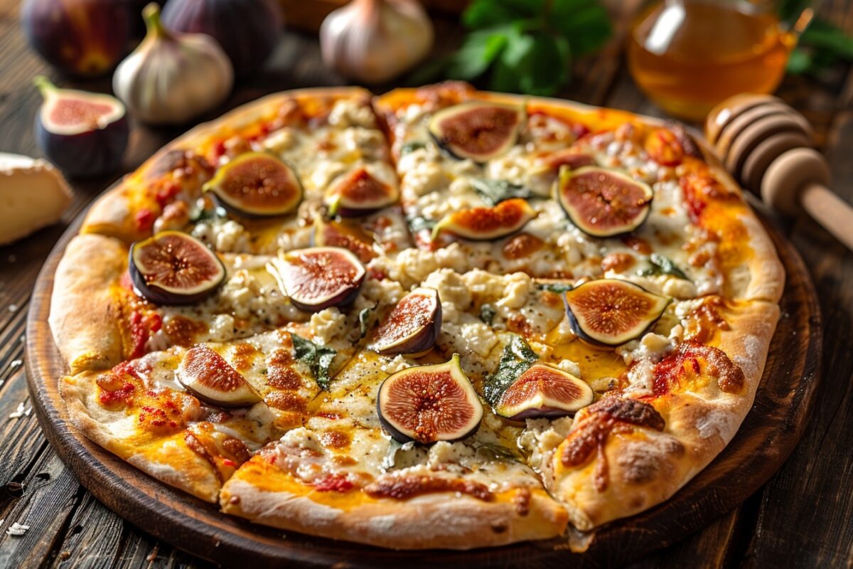 Pourquoi ne pas tenter une pizza au roquefort et figues ce soir : une combinaison étonnante qui saura vous conquérir?