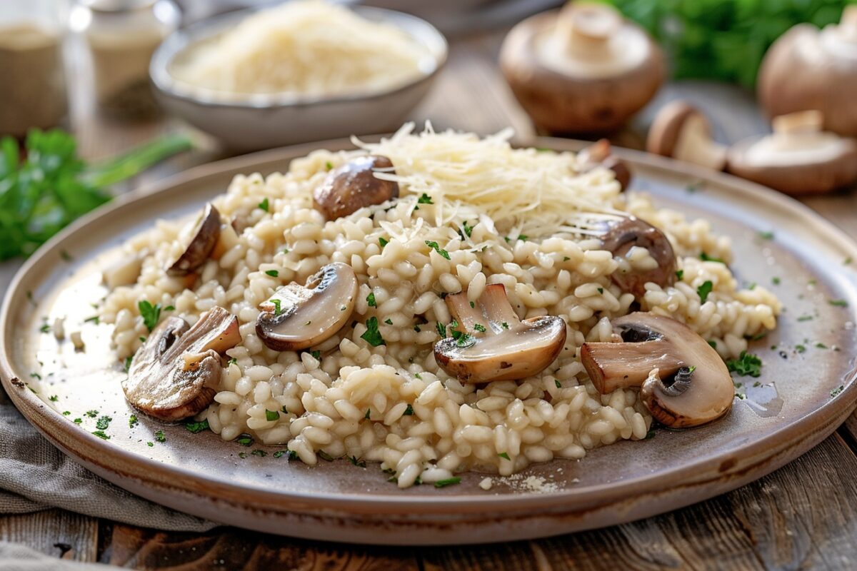 Secrets révélés : comment maîtriser l'art du risotto aux champignons en moins de 30 minutes ?
