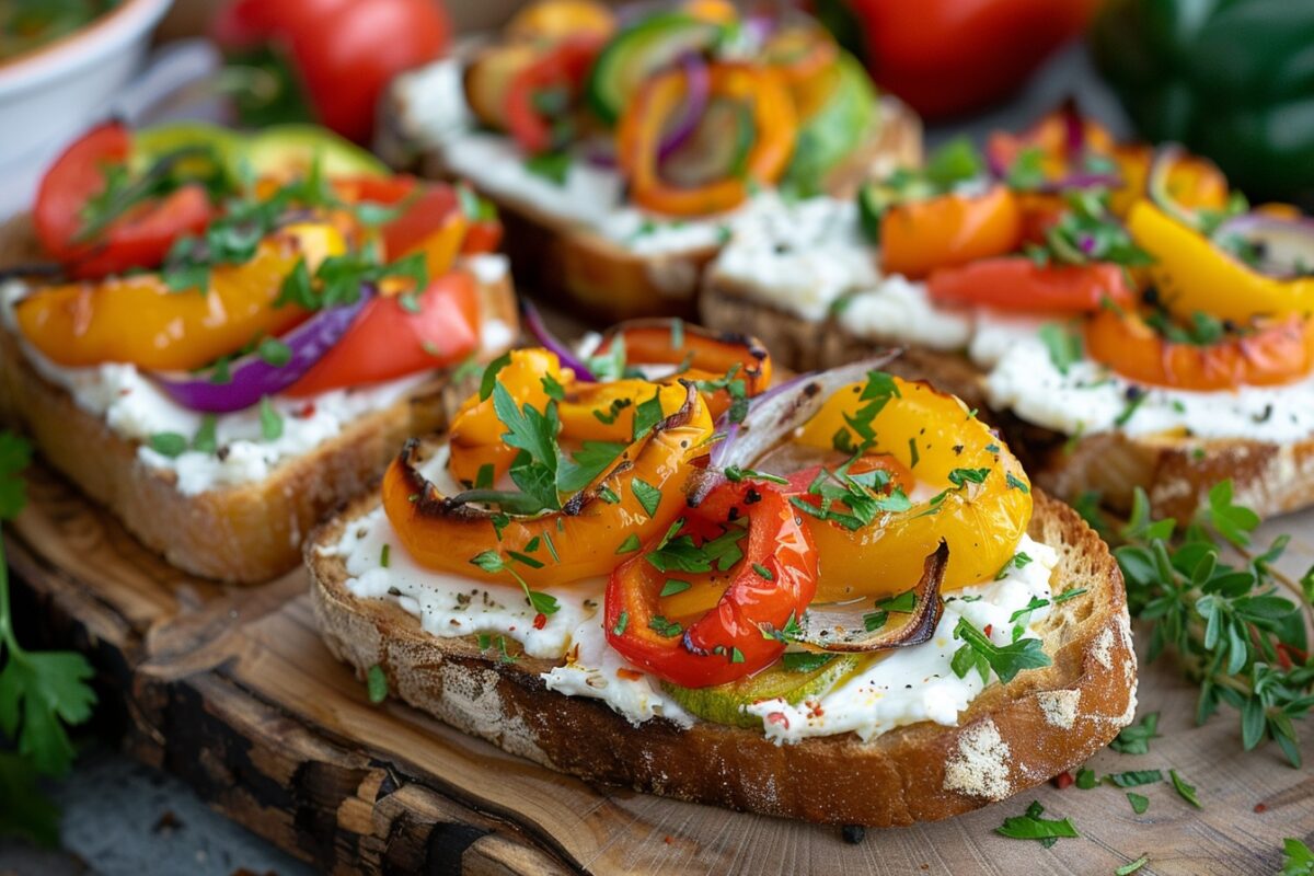 Votre automne pourrait-il être plus savoureux : pourquoi ces tartines au chèvre vont changer votre vision des légumes