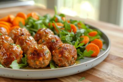 Votre prochain repas : pourquoi ces boulettes de poulet aux carottes offrent bien plus que de la saveur ?