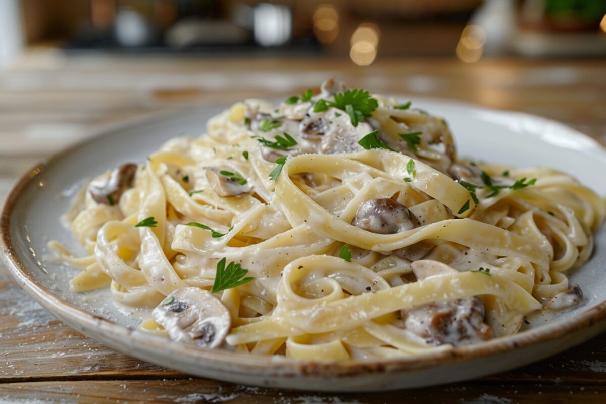 Vous cherchez un plat réconfortant pour vos soirées d'hiver ? Essayez ces tagliatelles aux champignons : une recette simple et savoureuse