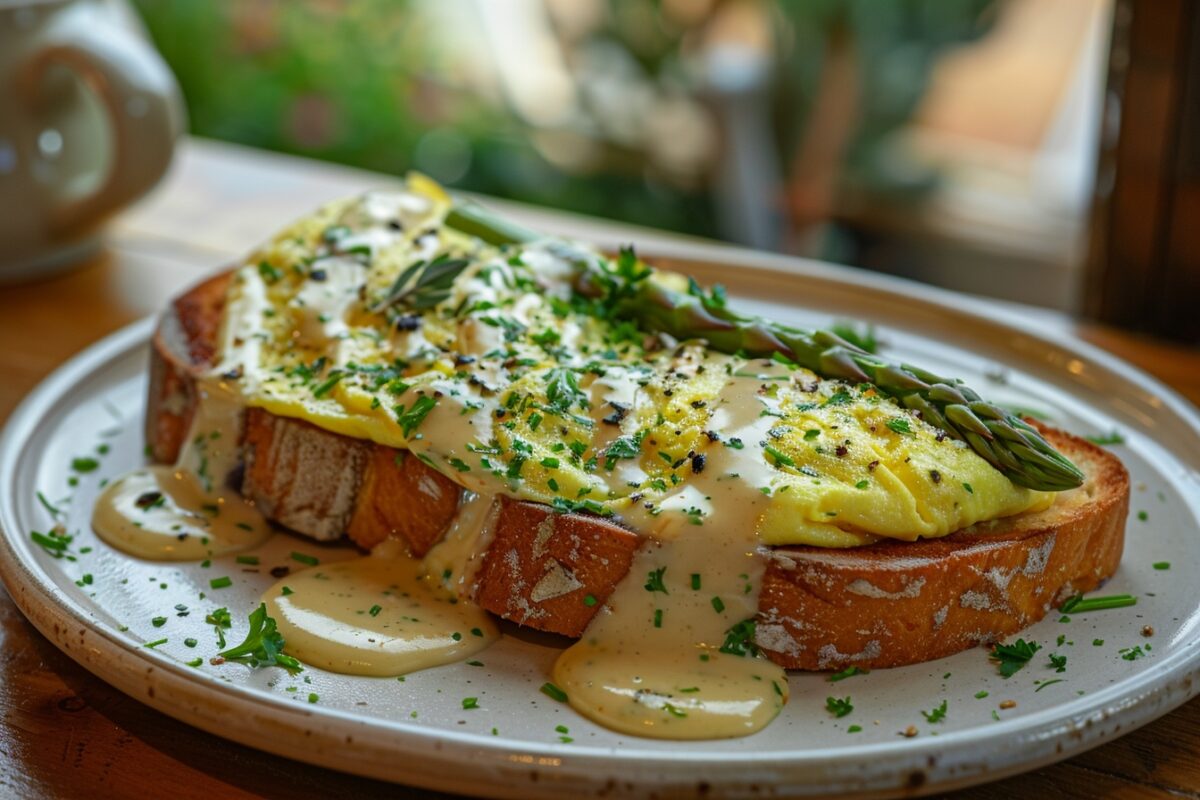 Vous ne croirez jamais comment cette tartine omelette asperges transforme votre brunch : un délice inattendu!