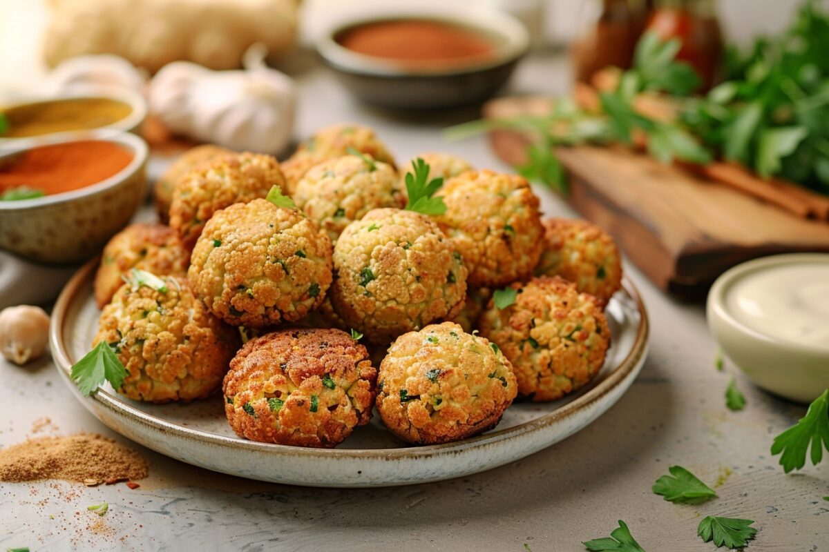 Vous pensez connaître tous les secrets des falafels ? Voici une version au chou-fleur et farine de pois-chiches qui va vous épater