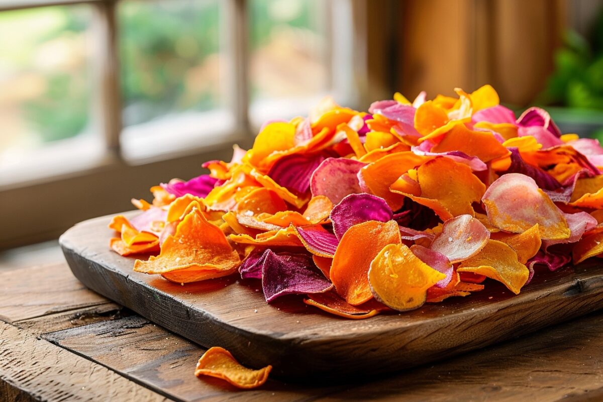 Vous pensez savoir faire des chips ? Essayez ces chips de légumes maison et préparez-vous à être surpris