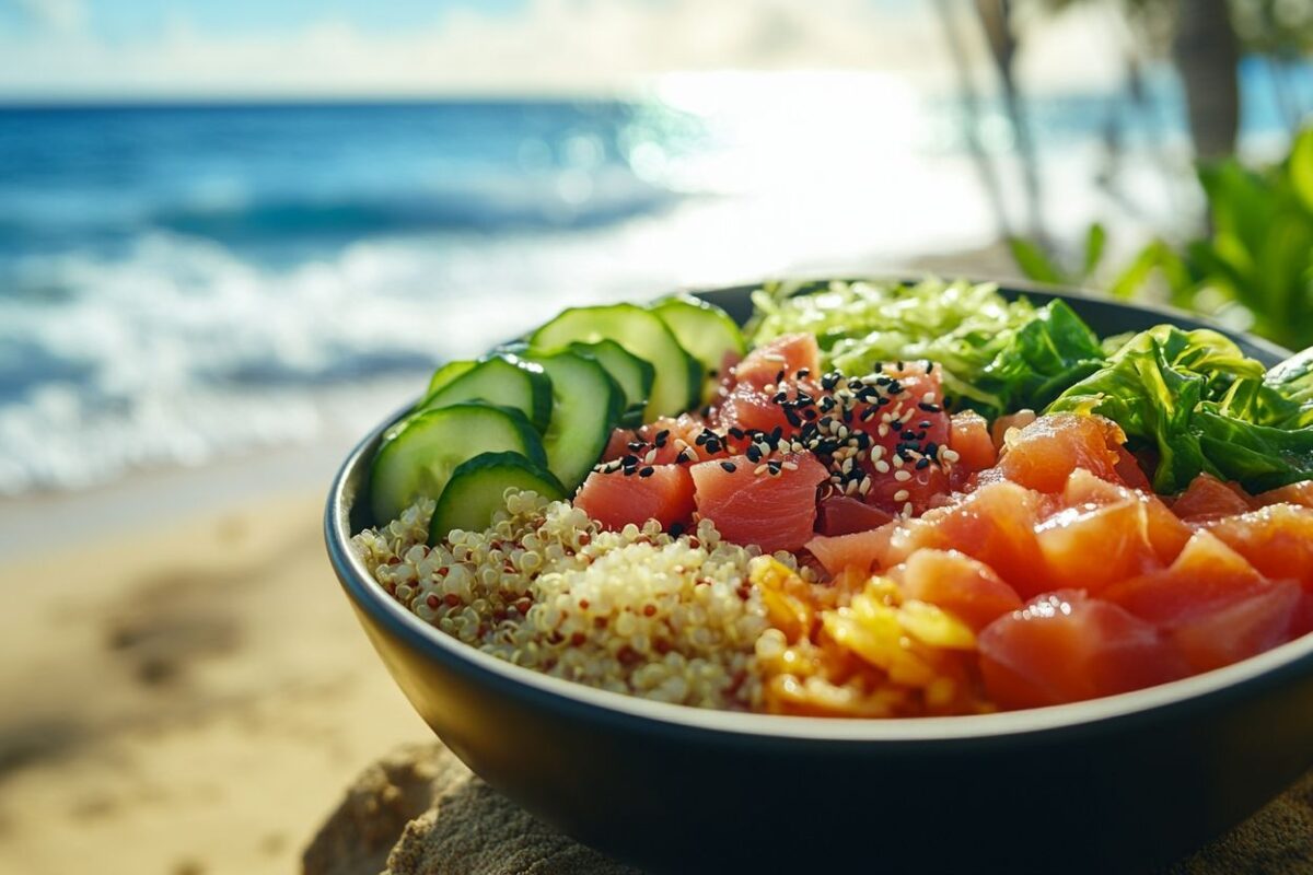 Vous avez faim de fraîcheur et de santé? voici comment préparer un poke bowl revitalisant et délicieux pour 2 personnes!