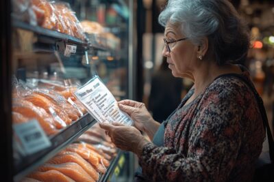 Rappel produit : risque de listeria dans le saumon fumé d'Écosse - label rouge, 2 tranches